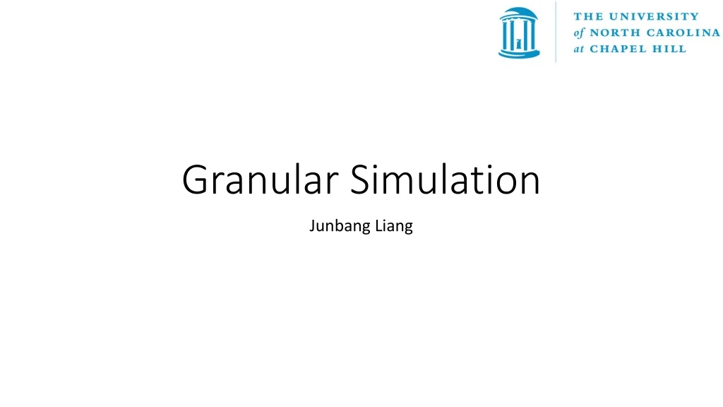 granular simulation