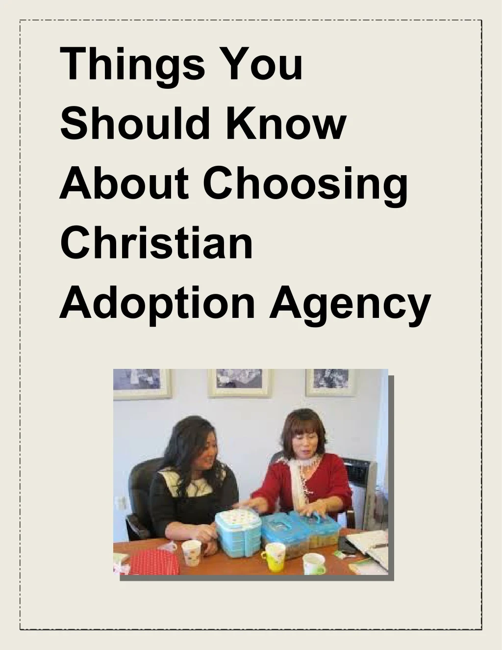 things you should know about choosing christian