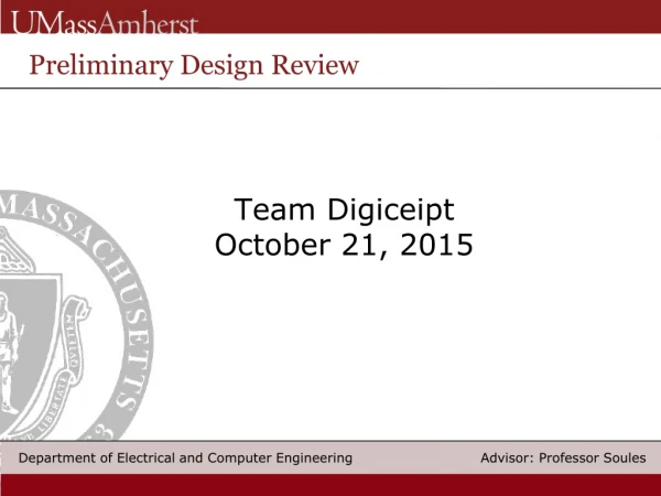 Team Digiceipt October 2 1 , 2015