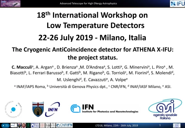 The Cryogenic AntiCoincidence detector for ATHENA X-IFU: the project status.