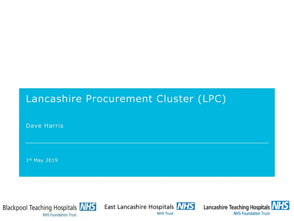 lancashire procurement cluster lpc