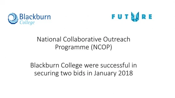 National Collaborative Outreach Programme (NCOP)