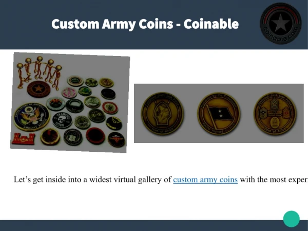 Custom Army Coins