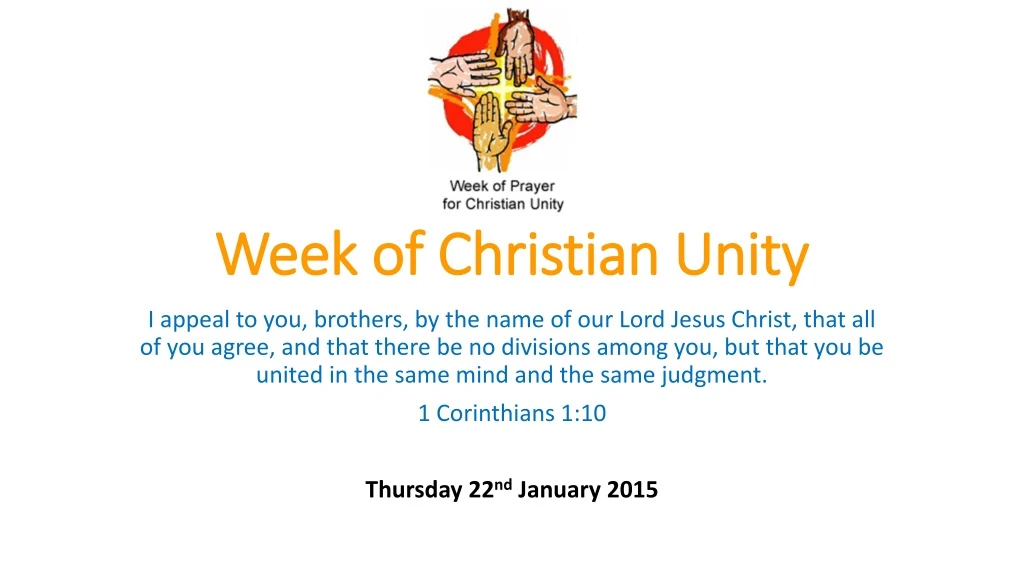 week of christian unity