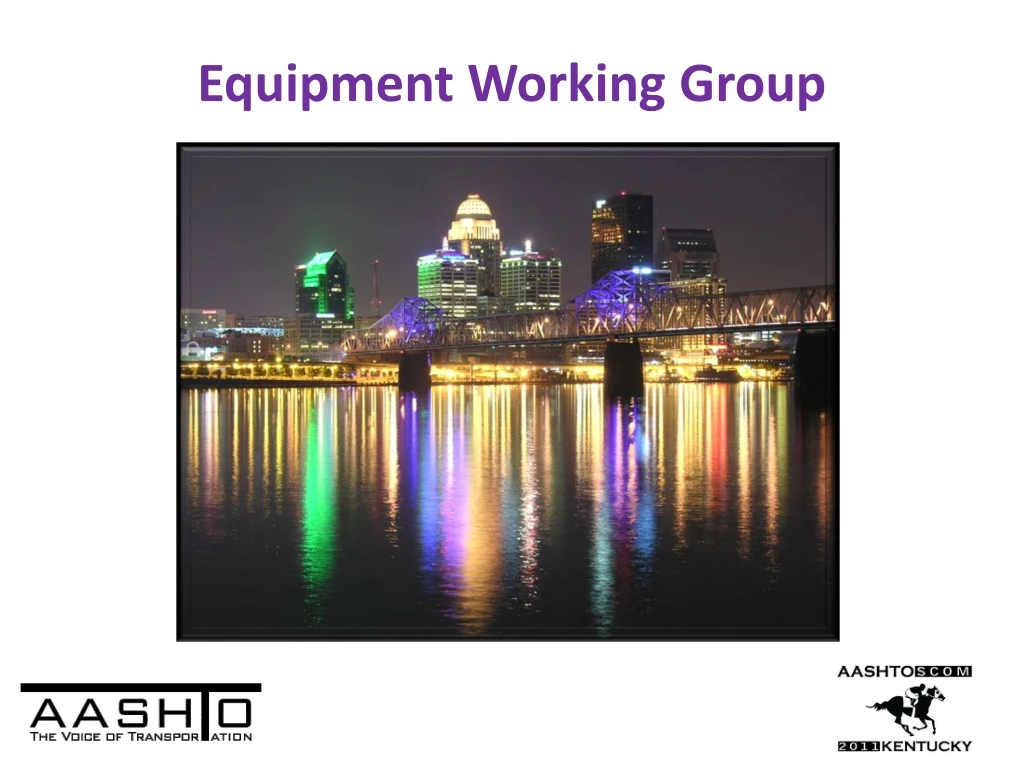 equipment working group