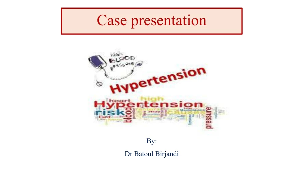 case presentation