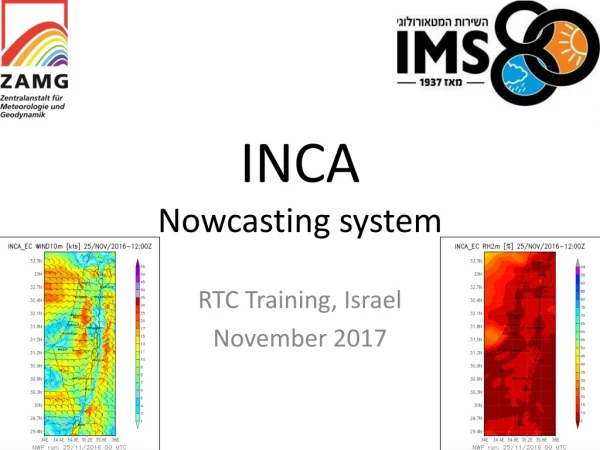 INCA Nowcasting system