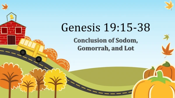 Genesis 19:15-38