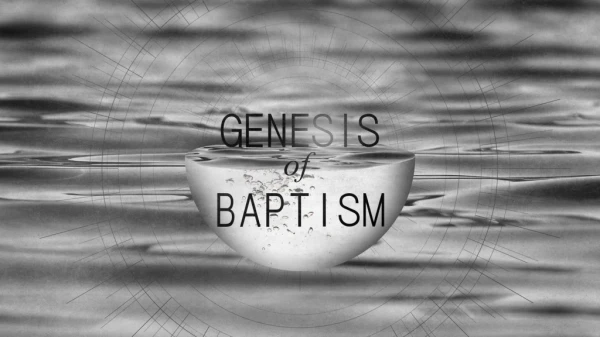 The Subject of Baptism