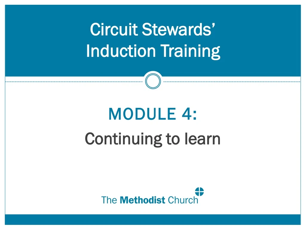 circuit stewards induction training