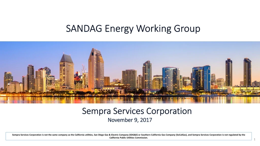 sandag energy working group