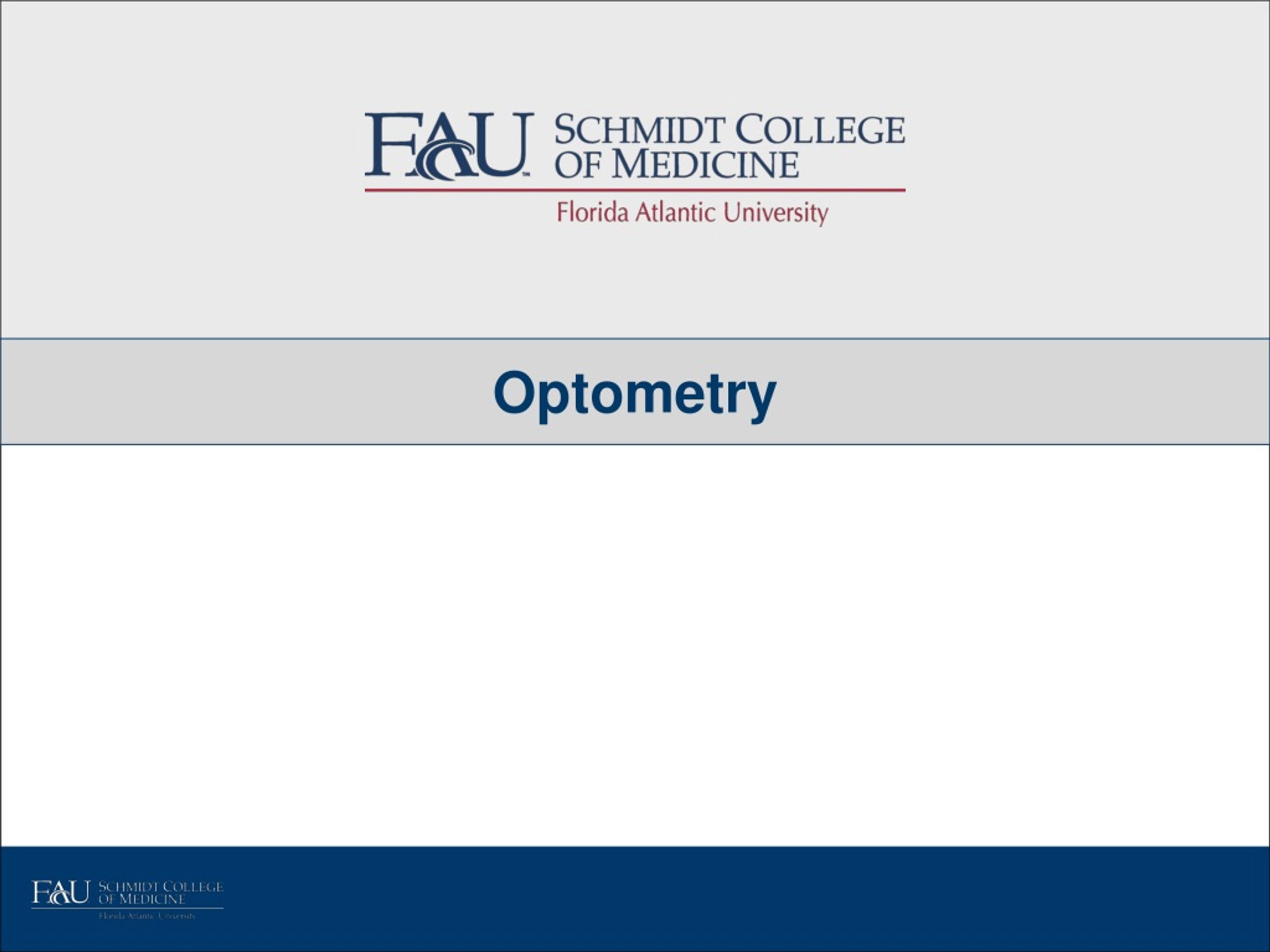MS in Clinical Vision Research Program at Nova Southeastern University - slide 1