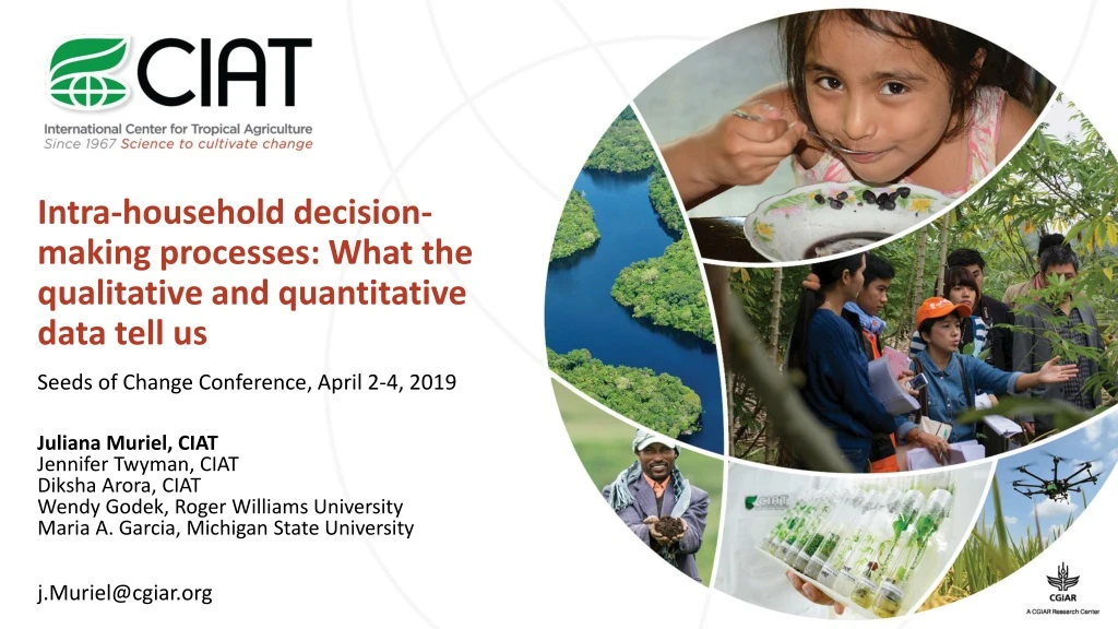 intra household decision making processes what the qualitative and quantitative data tell us