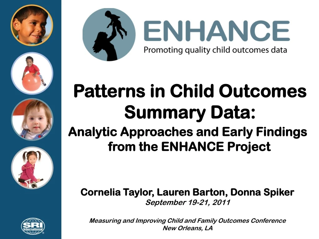 patterns in child outcomes summary data