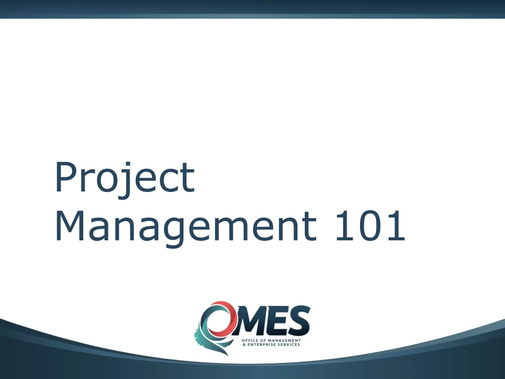 project management 101