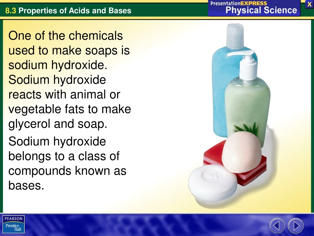 one of the chemicals used to make soaps is sodium