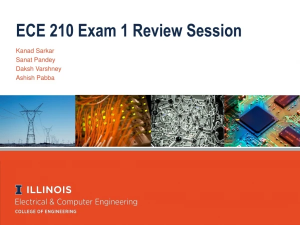 ECE 210 Exam 1 Review Session