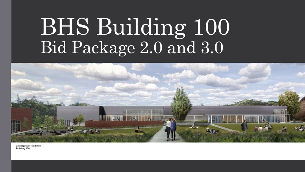 bhs building 100 bid package 2 0 and 3 0