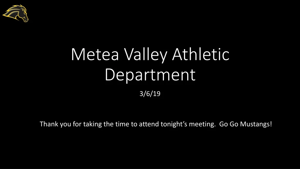 metea valley athletic department