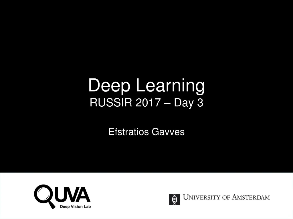 deep learning russir 2017 day 3