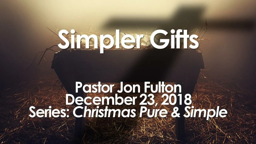 simpler gifts