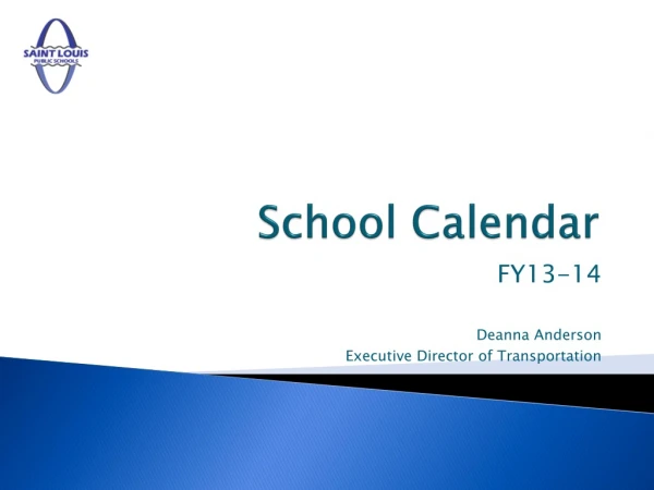 School Calendar