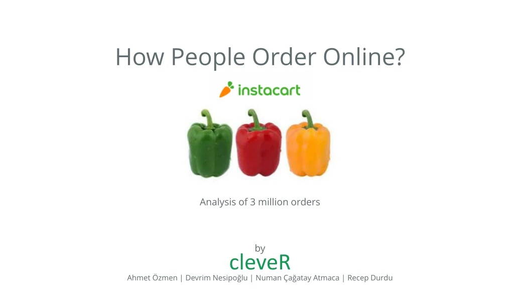 how people order online