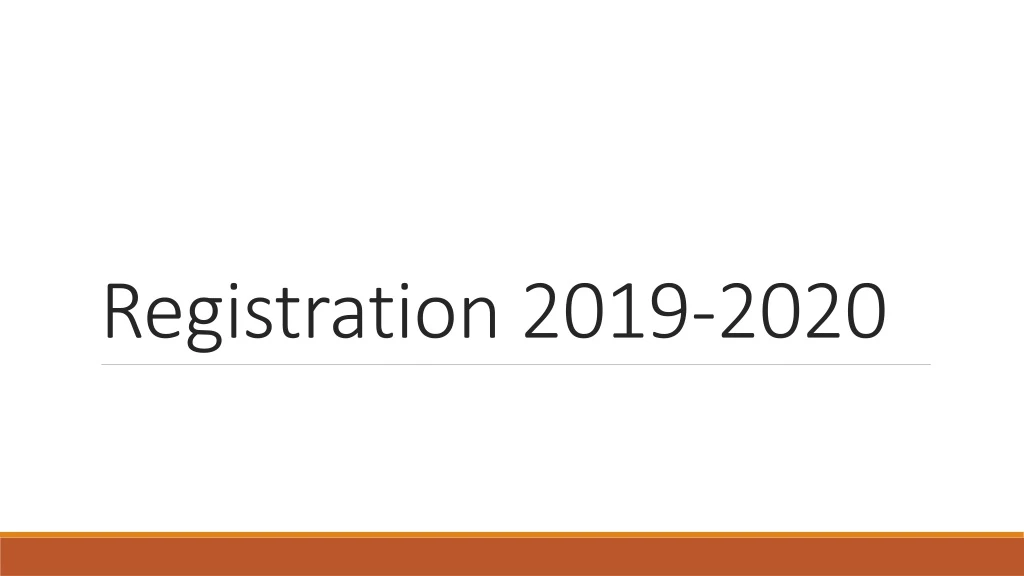 registration 2019 2020