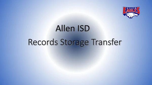 Records Storage Transfer