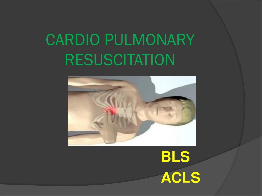 cardio pulmonary resuscitation