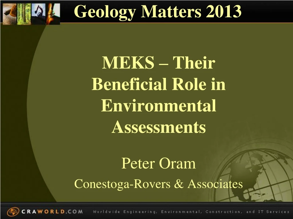 meks their beneficial role in environmental assessments