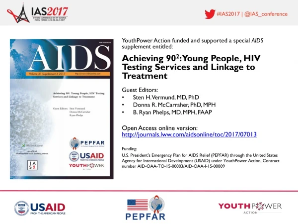 YouthPower Action funded and supported a special AIDS supplement entitled: