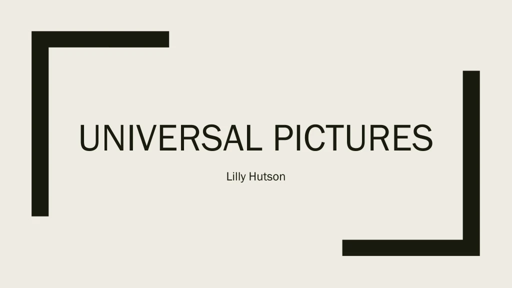 universal pictures