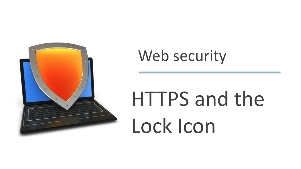 https and the lock icon