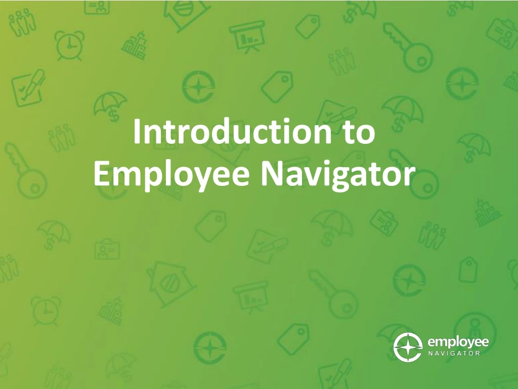 introduction to employee navigator