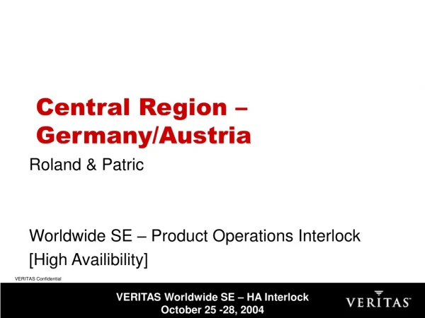 Central Region – Germany/Austria