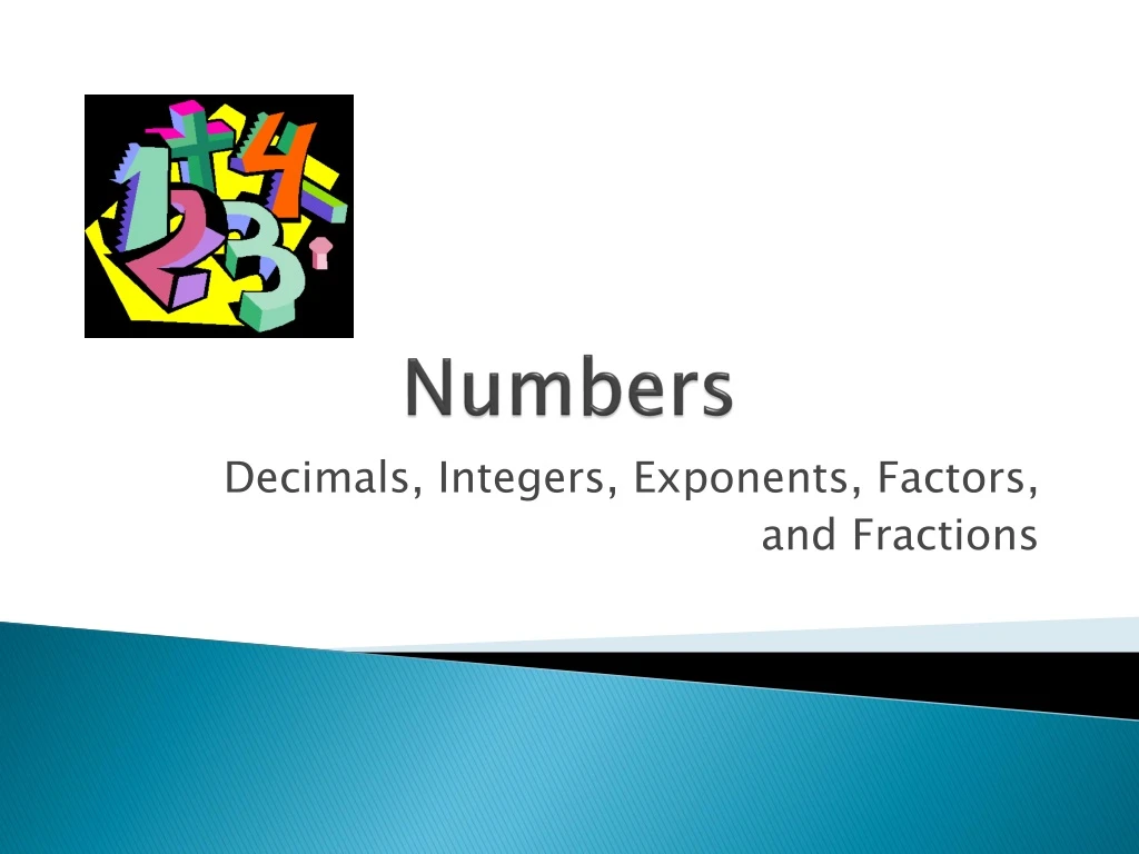 numbers