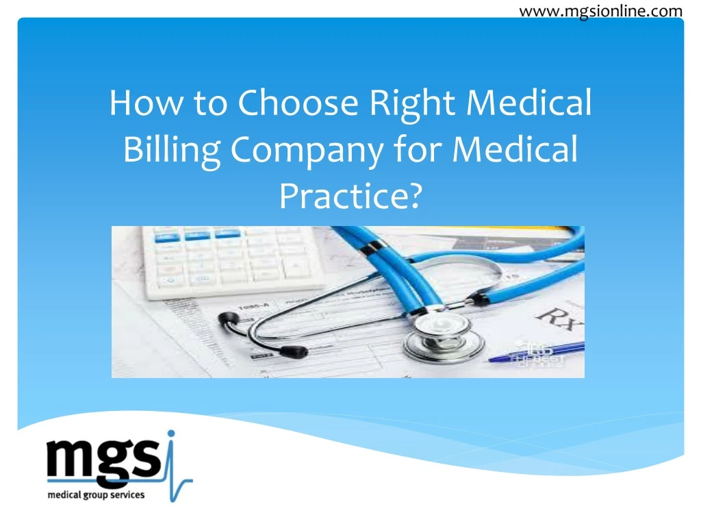 how to choose right medical billing company for medical practice