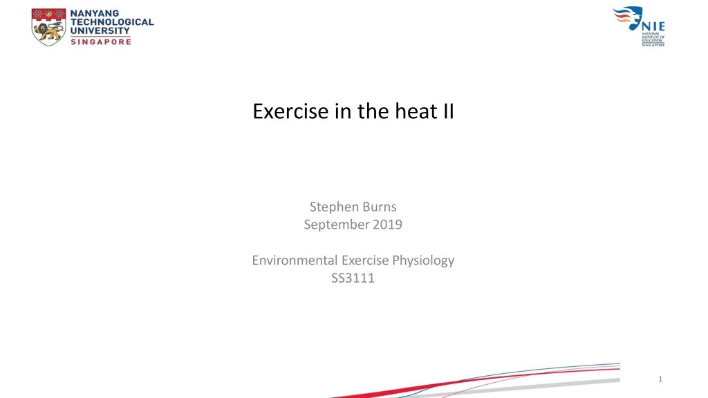 exercise in the heat ii