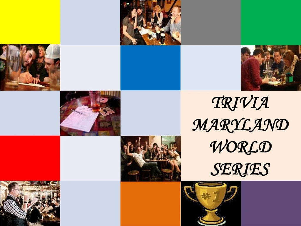 trivia maryland world series