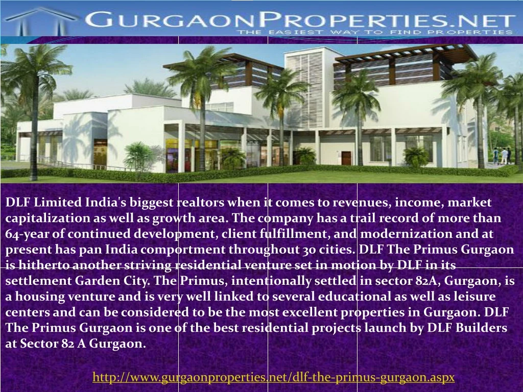dlf limited india s biggest realtors when