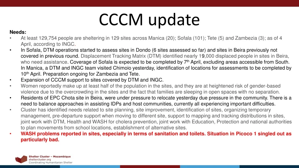 cccm update