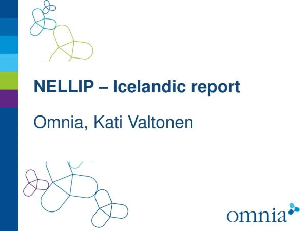 NELLIP – Icelandic report