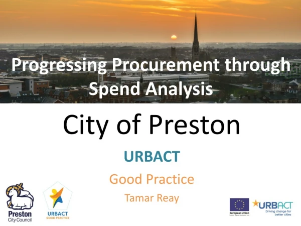 Progressing Procurement through Spend Analysis