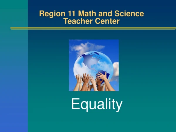 Region 11 Math and Science Teacher Center