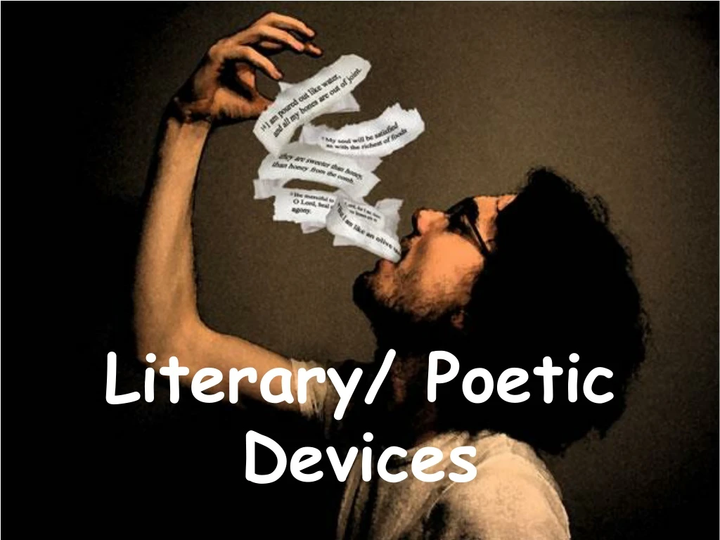 literary poetic devices