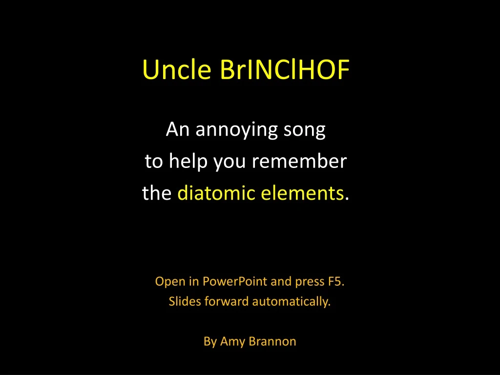 uncle brinclhof