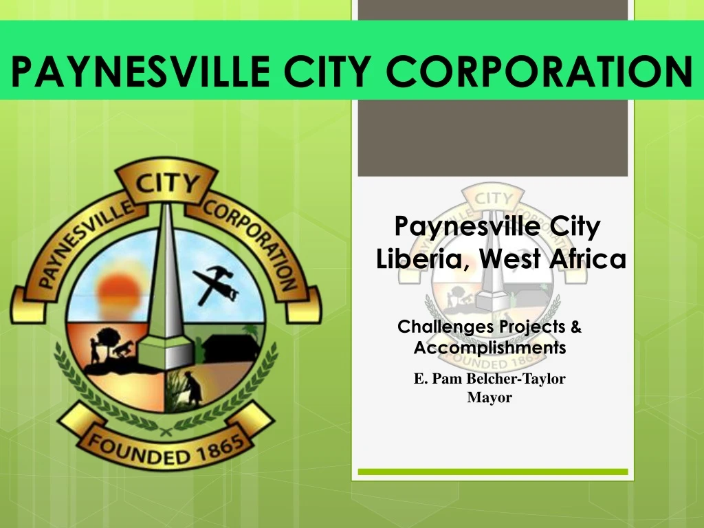 paynesville city liberia west africa