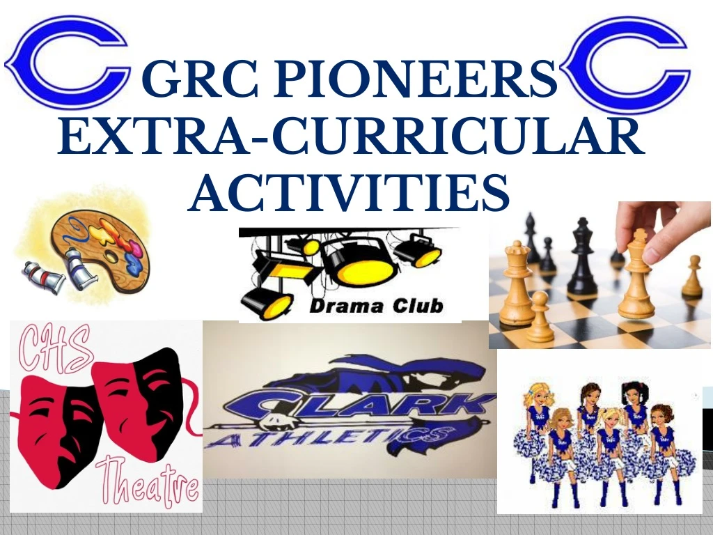 grc pioneers extra curricular activities