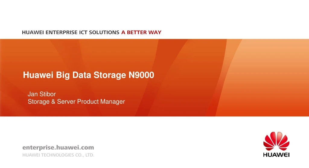 huawei big data storage n9000